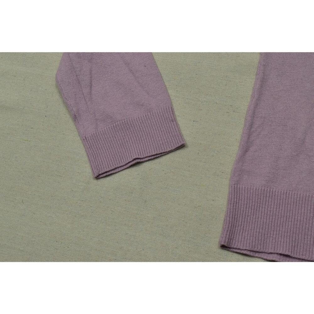 New York & Company 7th Avenue Design Studio Women XXL Purple Button Front Cardig - Picture 5 of 8